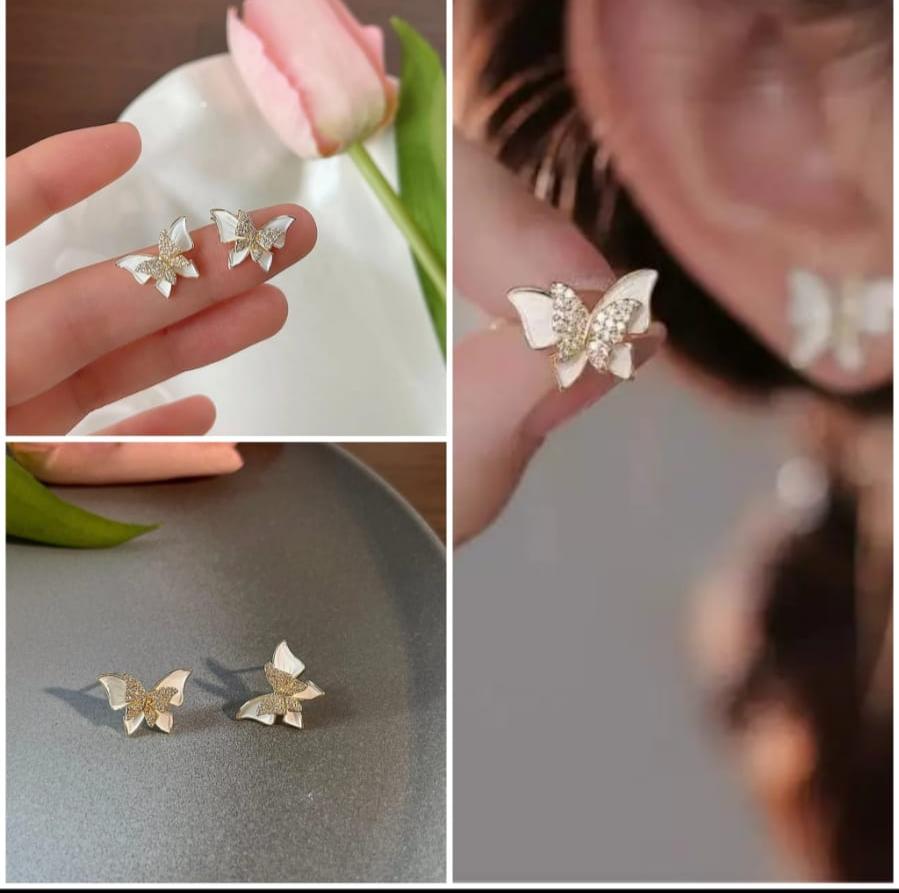 Butterfly Stud Earrings