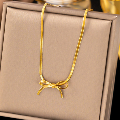 Bow Knot Necklace