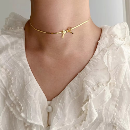 Bow Knot Necklace