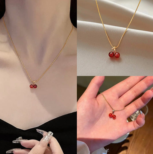 Mini Cherry Neck Piece