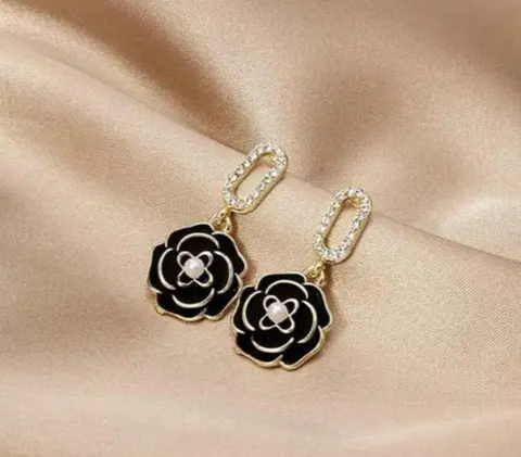 Flower Drop Earrings