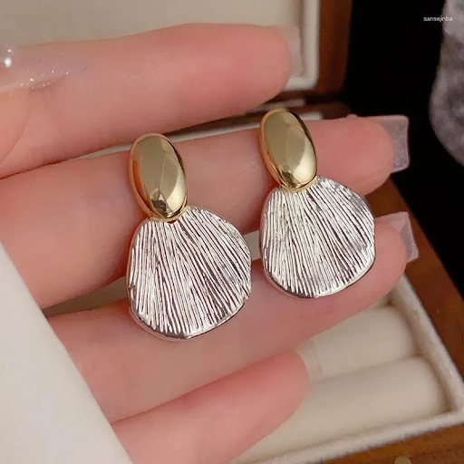 Metal Shell Earrings