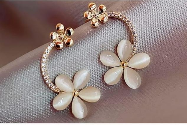 Floral Charm Earrings