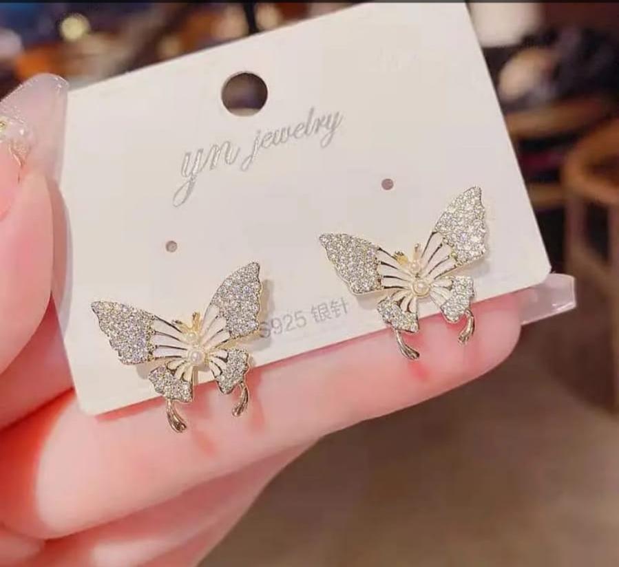 Butterfly Stud Earrings