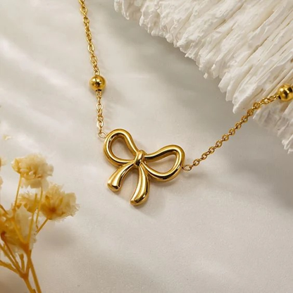 Bow Chain Necklace