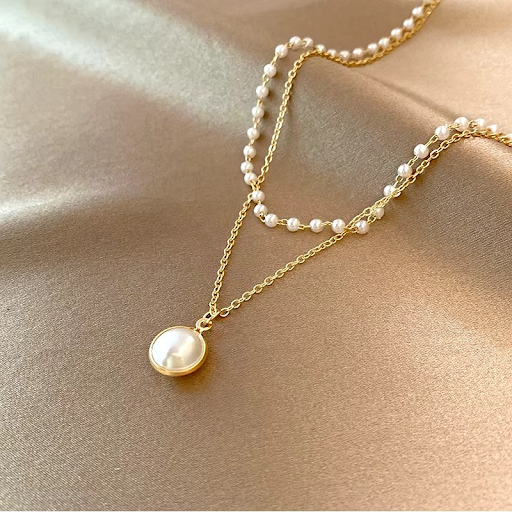 Pearl Double layer Necklace